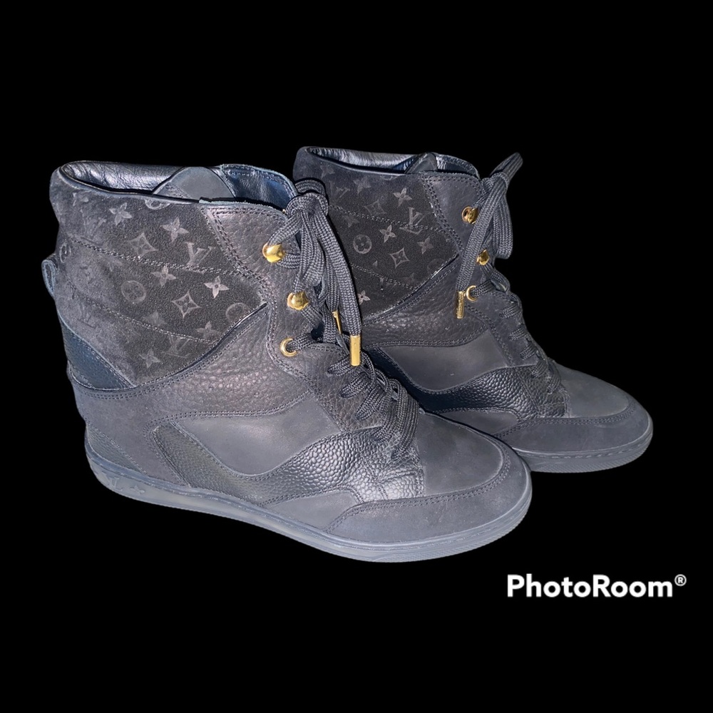 Louis Vuitton Clifftop Sneaker Wedges